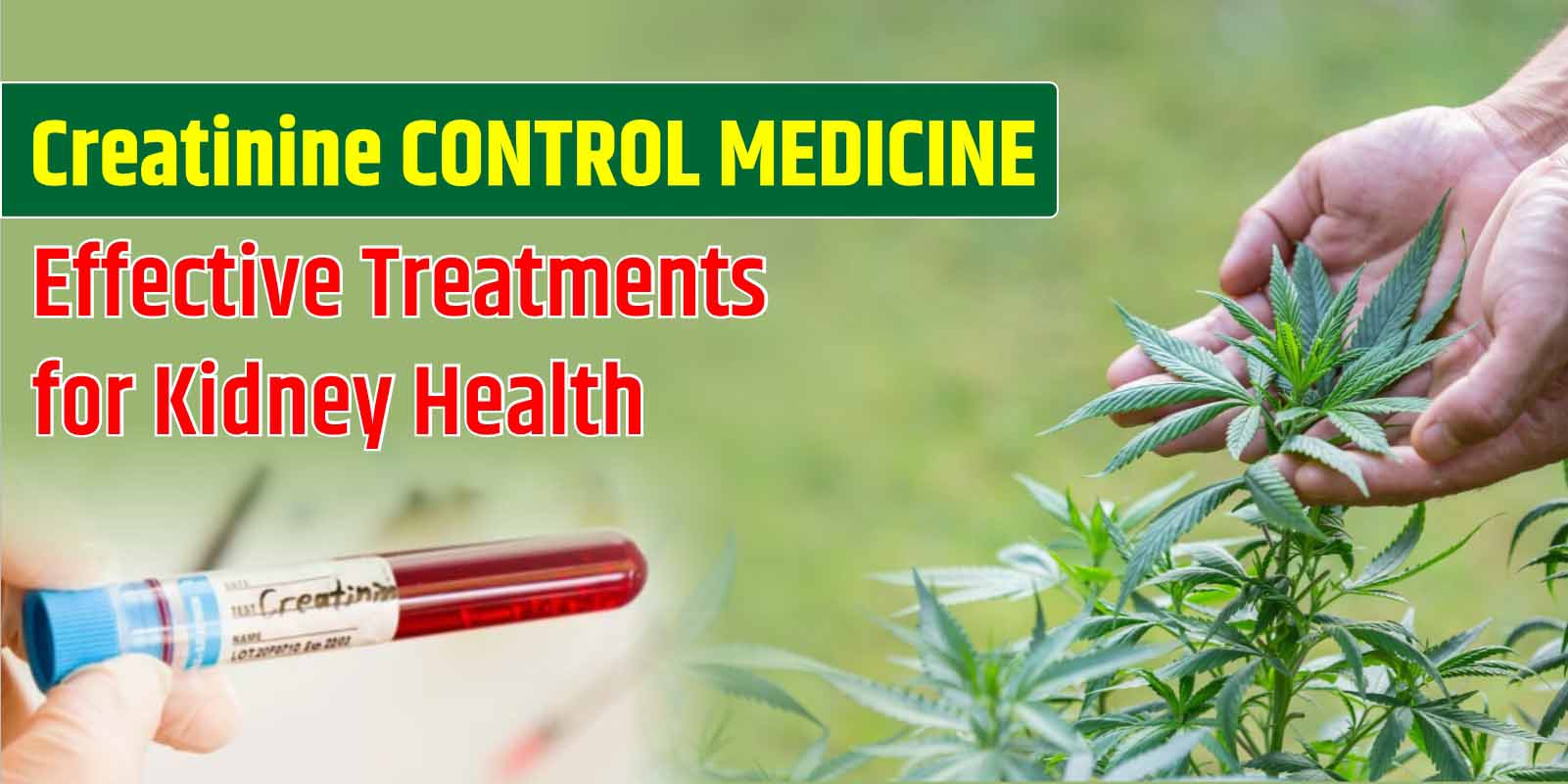 Creatinine Control Medicine | Effective Treatments for Kidney Health